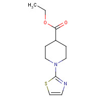1247707-23-8 ethyl 1-(1,3-thiazol-2-yl)piperidine-4-carboxylate chemical structure