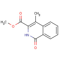 89929-01-1 methyl 4-methyl-1-oxo-2H-isoquinoline-3-carboxylate chemical structure
