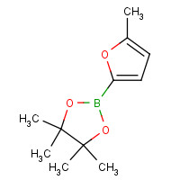 338998-93-9 4,4,5,5-tetramethyl-2-(5-methylfuran-2-yl)-1,3,2-dioxaborolane chemical structure