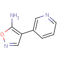 186960-06-5 4-pyridin-3-yl-1,2-oxazol-5-amine chemical structure
