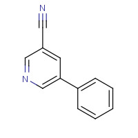 10177-11-4 5-phenylpyridine-3-carbonitrile chemical structure