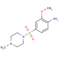 1537275-04-9 2-methoxy-4-(4-methylpiperazin-1-yl)sulfonylaniline chemical structure