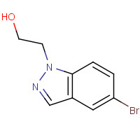 1260800-59-6 2-(5-bromoindazol-1-yl)ethanol chemical structure