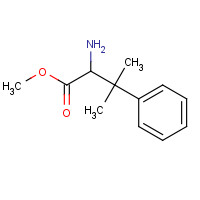 1044851-48-0 methyl 2-amino-3-methyl-3-phenylbutanoate chemical structure
