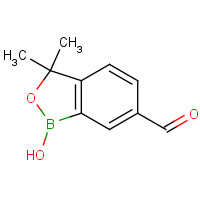 1437051-71-2 1-hydroxy-3,3-dimethyl-2,1-benzoxaborole-6-carbaldehyde chemical structure