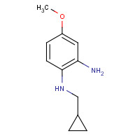 1257327-82-4 1-N-(cyclopropylmethyl)-4-methoxybenzene-1,2-diamine chemical structure