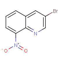 5341-07-1 3-bromo-8-nitroquinoline chemical structure