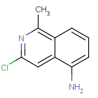 1215767-96-6 3-chloro-1-methylisoquinolin-5-amine chemical structure