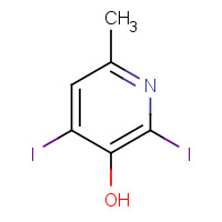 934965-62-5 2,4-diiodo-6-methylpyridin-3-ol chemical structure