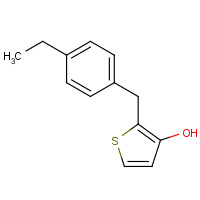 1350835-47-0 2-[(4-ethylphenyl)methyl]thiophen-3-ol chemical structure