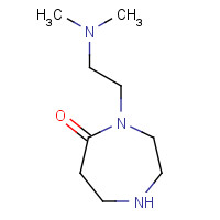 344779-07-3 4-[2-(dimethylamino)ethyl]-1,4-diazepan-5-one chemical structure