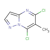 61098-38-2 5,7-dichloro-6-methylpyrazolo[1,5-a]pyrimidine chemical structure