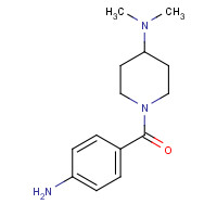 50534-08-2 (4-aminophenyl)-[4-(dimethylamino)piperidin-1-yl]methanone chemical structure