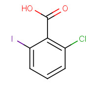 13420-63-8 2-chloro-6-iodobenzoic acid chemical structure
