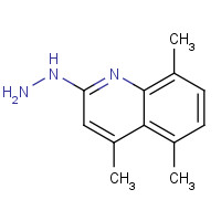 1172750-55-8 (4,5,8-trimethylquinolin-2-yl)hydrazine chemical structure