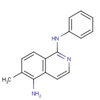 1187967-45-8 6-methyl-1-N-phenylisoquinoline-1,5-diamine chemical structure