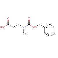 121148-97-8 3-[methyl(phenylmethoxycarbonyl)amino]propanoic acid chemical structure