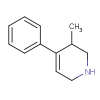 13299-58-6 3-methyl-4-phenyl-1,2,3,6-tetrahydropyridine chemical structure