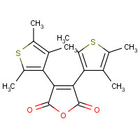 112440-47-8 3,4-bis(2,4,5-trimethylthiophen-3-yl)furan-2,5-dione chemical structure