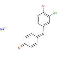 41350-02-1 sodium;2-chloro-4-[(4-oxocyclohexa-2,5-dien-1-ylidene)amino]phenolate chemical structure
