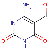 87166-64-1 6-amino-2,4-dioxo-1H-pyrimidine-5-carbaldehyde chemical structure