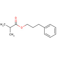 103-58-2 3-phenylpropyl 2-methylpropanoate chemical structure