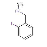 113258-86-9 1-(2-iodophenyl)-N-methylmethanamine chemical structure