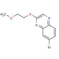 1355583-37-7 7-bromo-2-(2-methoxyethoxy)quinoxaline chemical structure