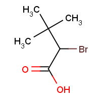 50364-40-4 2-bromo-3,3-dimethylbutanoic acid chemical structure