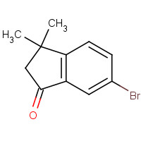 67159-84-6 6-bromo-3,3-dimethyl-2H-inden-1-one chemical structure