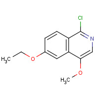 1409950-63-5 1-chloro-6-ethoxy-4-methoxyisoquinoline chemical structure