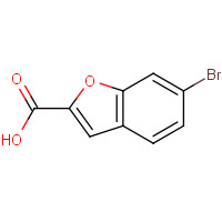 439107-94-5 6-bromo-1-benzofuran-2-carboxylic acid chemical structure