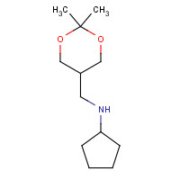1233561-17-5 N-[(2,2-dimethyl-1,3-dioxan-5-yl)methyl]cyclopentanamine chemical structure