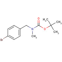 260809-26-5 tert-butyl N-[(4-bromophenyl)methyl]-N-methylcarbamate chemical structure