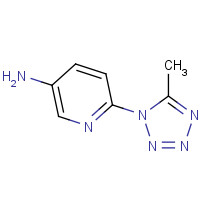 1266335-88-9 6-(5-methyltetrazol-1-yl)pyridin-3-amine chemical structure