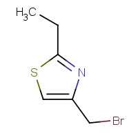 1476847-82-1 4-(bromomethyl)-2-ethyl-1,3-thiazole chemical structure