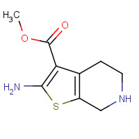 923145-14-6 methyl 2-amino-4,5,6,7-tetrahydrothieno[2,3-c]pyridine-3-carboxylate chemical structure