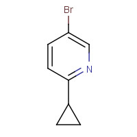 579475-29-9 5-bromo-2-cyclopropylpyridine chemical structure