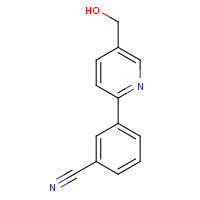887974-34-7 3-[5-(hydroxymethyl)pyridin-2-yl]benzonitrile chemical structure