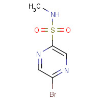 1177422-25-1 5-bromo-N-methylpyrazine-2-sulfonamide chemical structure