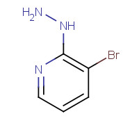 54231-41-3 (3-bromopyridin-2-yl)hydrazine chemical structure