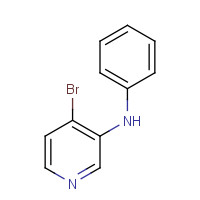 239137-41-8 4-bromo-N-phenylpyridin-3-amine chemical structure