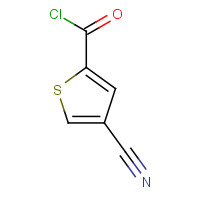 874801-17-9 4-cyanothiophene-2-carbonyl chloride chemical structure