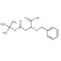 1020253-58-0 4-[(2-methylpropan-2-yl)oxy]-4-oxo-2-phenylmethoxybutanoic acid chemical structure