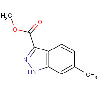 858227-11-9 methyl 6-methyl-1H-indazole-3-carboxylate chemical structure