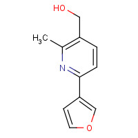 53913-06-7 [6-(furan-3-yl)-2-methylpyridin-3-yl]methanol chemical structure