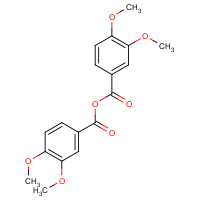 24824-54-2 (3,4-dimethoxybenzoyl) 3,4-dimethoxybenzoate chemical structure