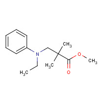 222313-54-4 methyl 3-(N-ethylanilino)-2,2-dimethylpropanoate chemical structure
