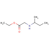 82560-46-1 ethyl 2-(butan-2-ylamino)acetate chemical structure
