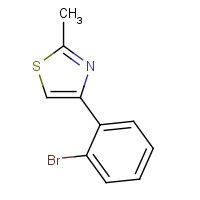 941717-01-7 4-(2-bromophenyl)-2-methyl-1,3-thiazole chemical structure